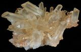 Tangerine Quartz Crystal Cluster - Madagascar #58840-2